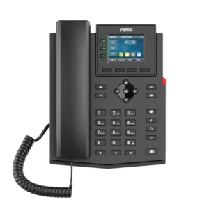 Fanvil X303G 4-SIP PoE Gigabit IP Phone With Adapter